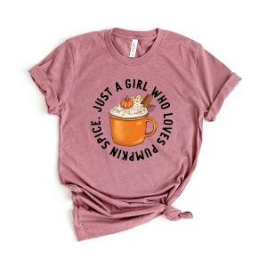 Simply Sage Market Women's Loves Pumpkin Spice Short Sleeve Graphic Tee - 1 of 2