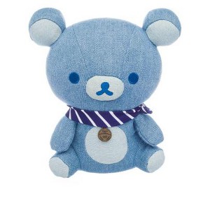 Rilakkuma San-X Original in Denim Plush - 1 of 4