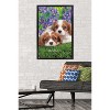 Trends International Keith Kimberlin - Cavalier King Charles Puppies Framed Wall Poster Prints - 2 of 4