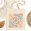 City Creek Prints Boho Focus On The Good Canvas Tote Bag - 15x16 - Natural - 2 of 2