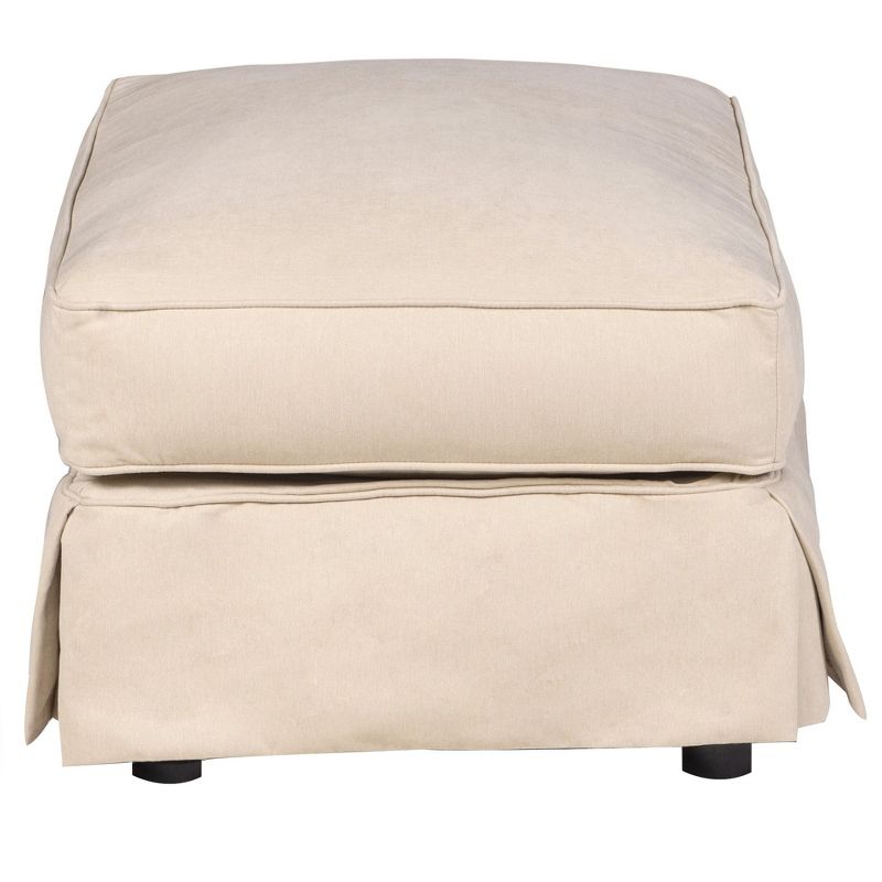 Besthom Horizon Upholstered Pillow Top Ottoman, 3 of 9