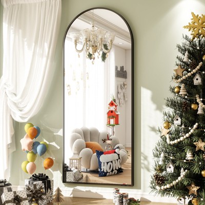 BEAUTYPEAK Arched Wall Mirror