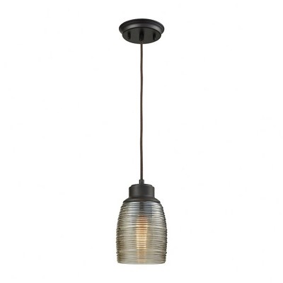 Elk Home Muncie 1 - Light Pendant in  Oil Rubbed Bronze