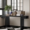Okak 66IN Minimalist Console Table with Wood Veneering, Extra Wide Entryway Table with Thick Tabletop, Accent Table for Hallway, Living Room - 4 of 4
