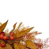 Northlight Yellow and Orange Berry and Leaves Fall Harvest Artificial Wreath - 24-Inch, Unlit - 4 of 4