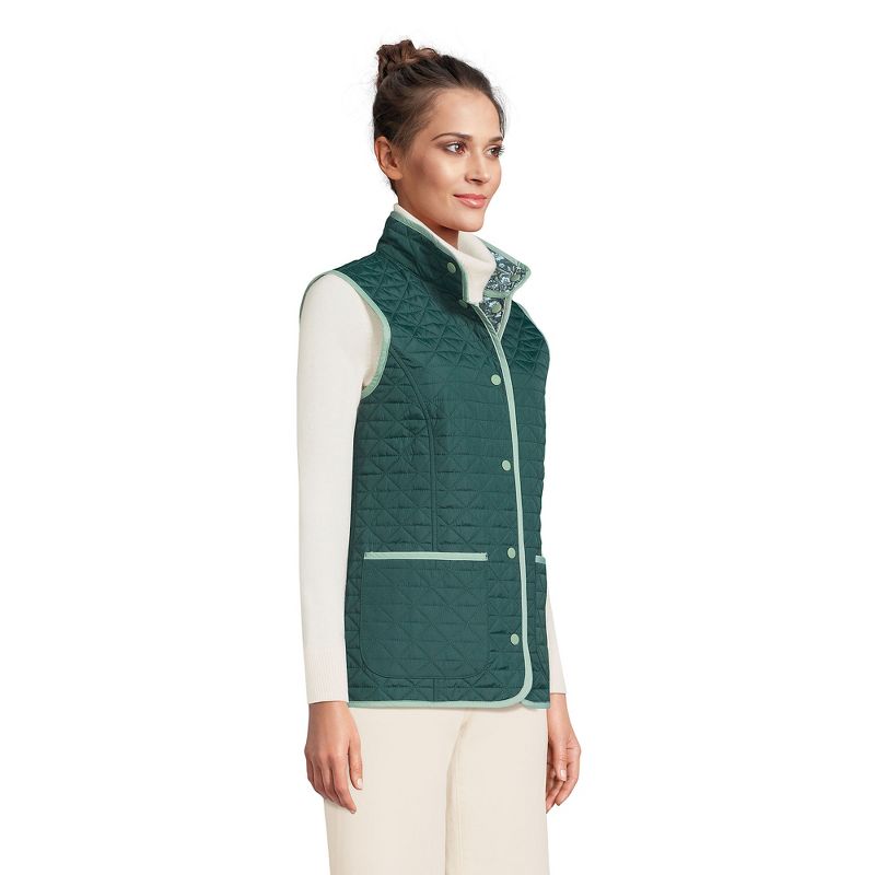 Lands' End Women's Insulated Reversible Barn Vest, 5 of 7