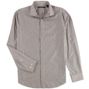 Perry Ellis Mens Striped Button Up Shirt - 1 of 2