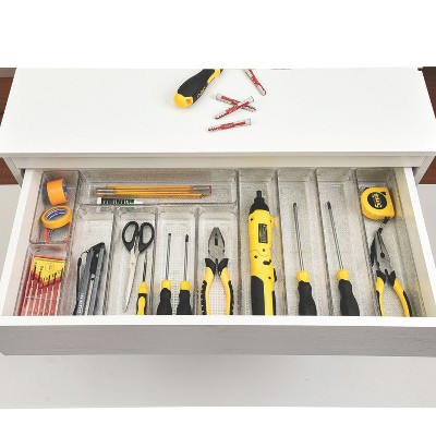Trio Home Trio Essentials 8PC Drawer Organizers, Storage Bins for Makeup, Bedroom, Kitchen Gadgets Utensils — фото 7