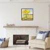 Stupell Industries Daffodils in Seaside Window Framed Giclee Art, Black, 24" x 24" - 3 of 4