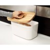 Joseph Joseph Bread Box with Bamboo Cutting Board Lid White - image 3 of 4