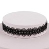 Black Lace Necklace Set, 3 Piece - 4 of 4