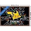 Trends International Pokémon: Colorful Doodle - Pikachu Framed Wall Poster Prints - 3 of 4