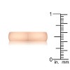 Slickblue Contemporary 5mm Wedding Band - Unisex Stainless Steel, Rose Gold/Gold/Silver, Sizes 5-14 - 4 of 4