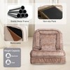 Vynxaria Adjustable Upholstered Human Dog Bed & Bean Bag Sofa with Massage Pillow - 2 of 4