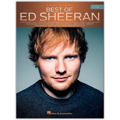 Hal Leonard Best of Ed Sheeran for Easy Piano (Updated Edition) Easy Piano Personality Series Softcover by Ed Sheeran