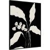 32" x 42" Floral Growth II by Nicholas Holam Framed Canvas Wall Art Print - Amanti Art: Modern Botanical Decor, Vertical Lithograph - 2 of 4