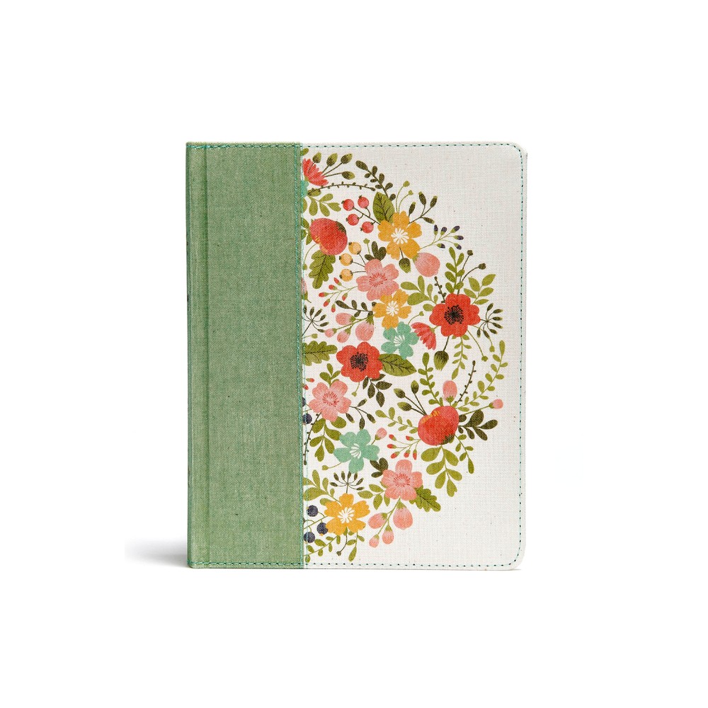 CSB Notetaking Bible, Sage Cloth Over Board - by Csb Bibles by Holman (Hardcover)