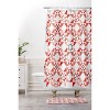 Showmemars Christmas Quilt Pattern Shower Curtain White - Deny Designs - image 3 of 3