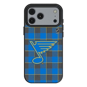 NHL Western Conference Teams Plaid MagSafe Compatible Cell Phone Case for Apple iPhone 17 Series - 1 of 4