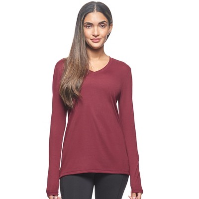 Expert Brand USA-Made DriMax™ Women's Athletic V-Neck Long Sleeve