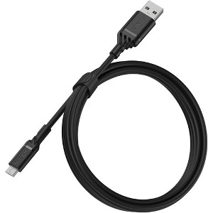 OtterBox Micro-USB to USB-A Cable 1M/3.3FT - Black (78-52532) - 1 of 3