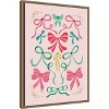 Amanti Art Christmas Bows by Rachel Lee 3 Birdies Studio Canvas Art Framed - 2 of 4