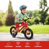 Balance Bike Lightweight Toddler Bike for 2, 3, 4, 5 and 6 Year Old Boys and Girls - No Pedal Bikes for Kids with Adjustable Handlebar and Seat - 4 of 4