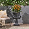 Maggift Outdoor Planters with Special Design, Novely Flower Planter Pot for Garden, Courtyard, Patio, Blue, 18.75"*18.75"*28.25" - 3 of 4