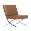 Studio Designs Home Atrium Bonded Leather Barcelona Chair - 2 of 4