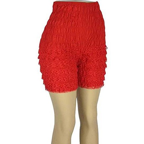 Malco Modes Knee Length Pettipants Bloomers With Ruffle : Target