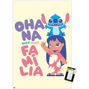 Trends International Disney Lilo and Stitch - Familia Unframed Wall Poster Prints - 1 of 4