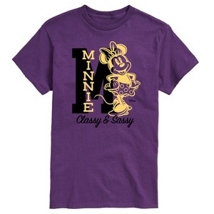 Men's - Disney - Minnie Mouse Short Sleeve Graphic T-Shirt - 1 of 3