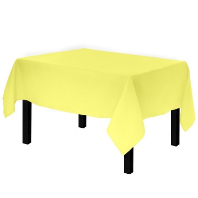 Gee Di Moda Square Tablecloth - Heavy Duty Washable Polyester - For Square or Round Tables