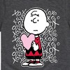 Boys' - Peanuts - Charlie Brown Xoxo Short Sleeve Graphic T-Shirt - 2 of 4