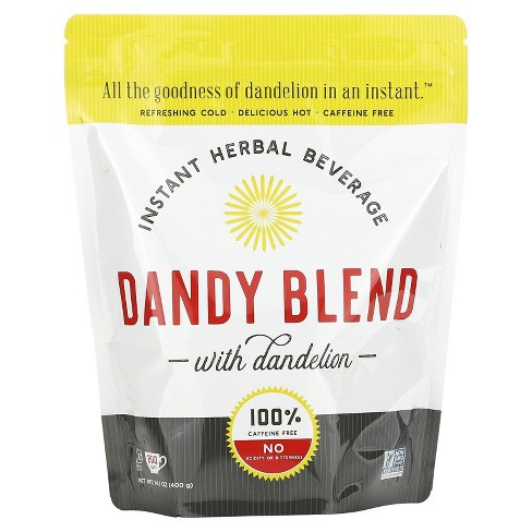 25 Individual Servings of Original Dandy Blend Instant Herbal Beverage with  Dandelion, 2.5 oz Box