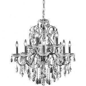 Elegant Lighting St. Francis 12 - Light Chandelier in  Dark Bronze - 1 of 2