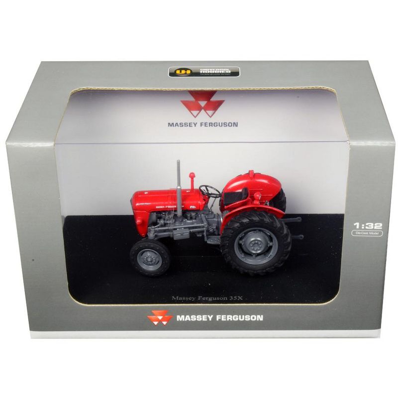 Massey Ferguson 35X Tractor Red 1/32 Diecast Model by Universal Hobbies, 4 of 5