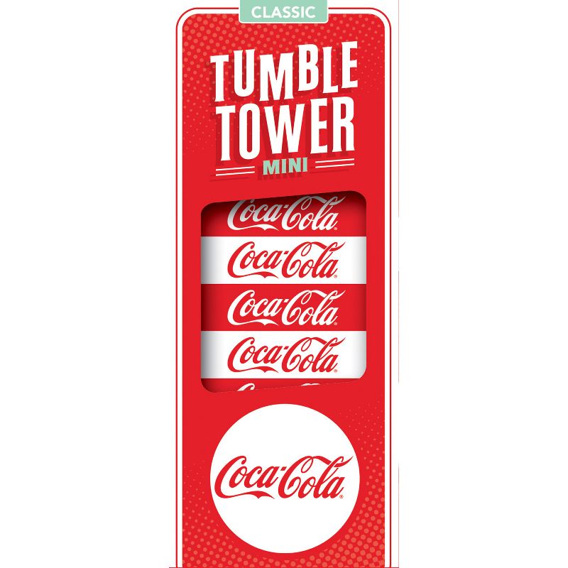 MasterPieces Games - Coca-Cola Travel Sized Tumble Tower, 2 of 5