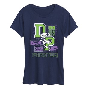 Women's - Danny Phantom - Dark Digital Jersey Short Sleeve Graphic T-Shirt - 1 of 4