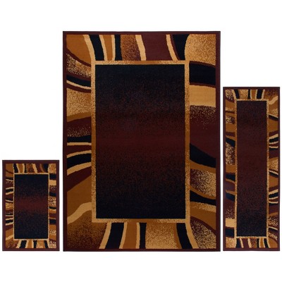 Home Dynamix Ariana Konya Contemporary Abstract Border Area Rug