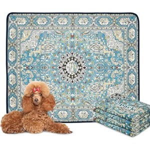 Racxily 2 Pack Washable Pads for Dogs, 36x41" Reusable Puppy Pads Super Absorbent Leakproof Dog Training Pads, for Floor, Crate, Whelping Pads - 1 of 4
