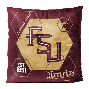 NCAA Florida State Seminoles Connector Velvet Reverse Pillow