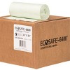 EcoSafe 20 Gal Certified Compostable Trash Bags 26"x36" - Roll of 15 - 2 of 3