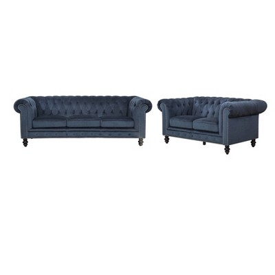 target blue couch