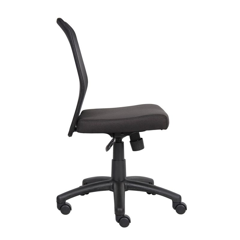 Budget Mesh Task Chair Black - Boss Office Products, 3 of 9