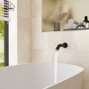 CASAINC 5 inches Wall Mounted Dual Head Shower System with Tub Spout, Brushed Gold - 3 of 4