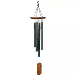 Woodstock Chimes Signature Collection, Woodstock Craftsman Chime, 33'' Evergreen Wind Chime CRCE