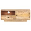 vidaXL TV Stand 35.4"x11.8"x13.8" Solid Wood Mango - 3 of 4