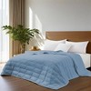 Puredown TENCEL Cooling Lightweight Down Blanket, Breathable Cool Touch Silky Soft & Smooth Lyocell Fabric - 2 of 4
