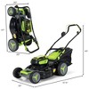 Costway 40V 18''  Brushless Cordless Push Lawn Mower 4.0Ah Batteries & 2 Charger (2 x 20V) - 4 of 4